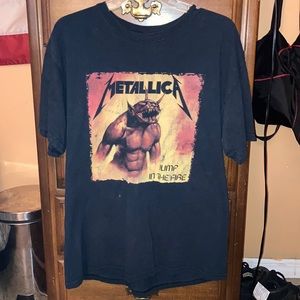 Vintage Metallica “jump in the fire” tee